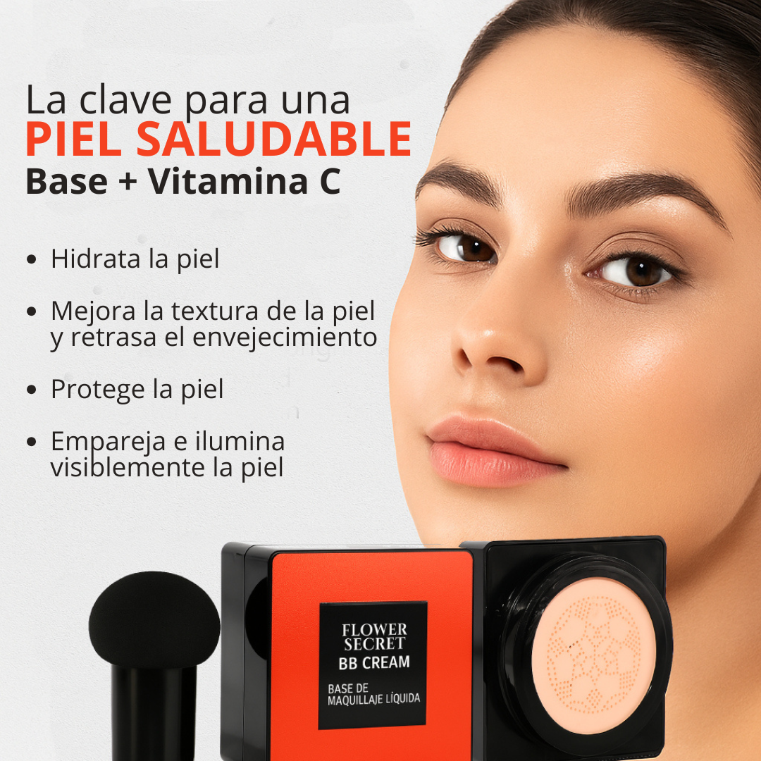 Base Maquillaje Hidratante con Vitamina C - BB CREAM