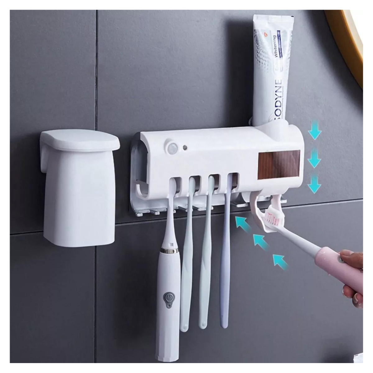 SANIDENT - Esterilizador UV para cepillos dentales
