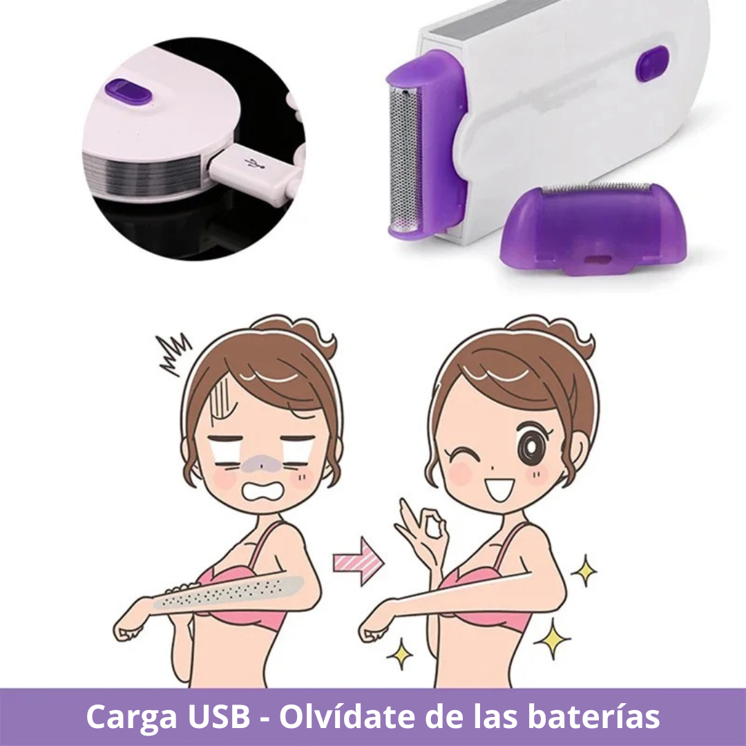 Depiladora Portatil de Precisión USB - EPISOFT
