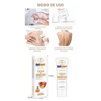 ANTI WART CREAM™ | Dí adiós a las verrugas y lunares