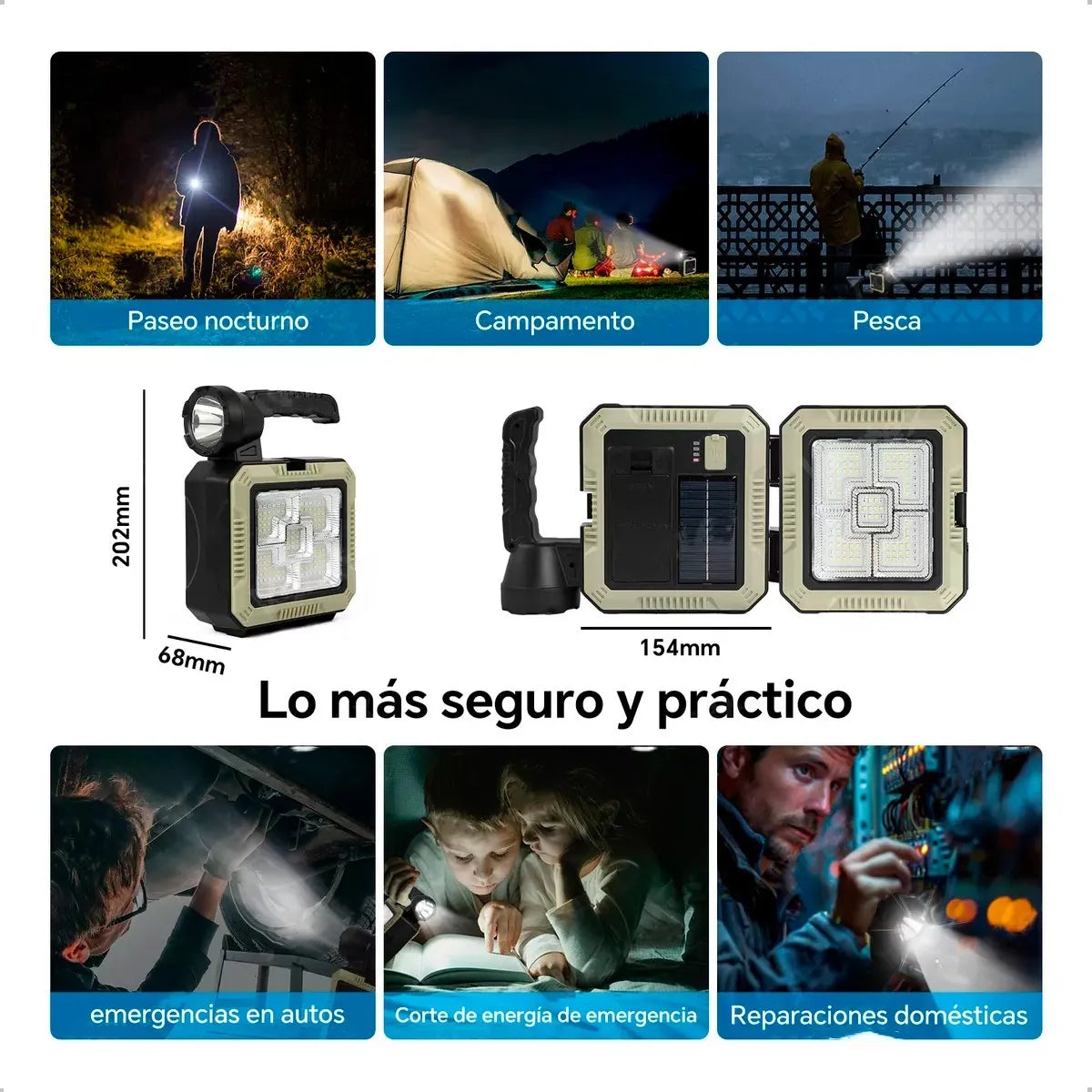 ECOPOWER | Siempre preparado: ilumina, carga y repara cuando lo necesites