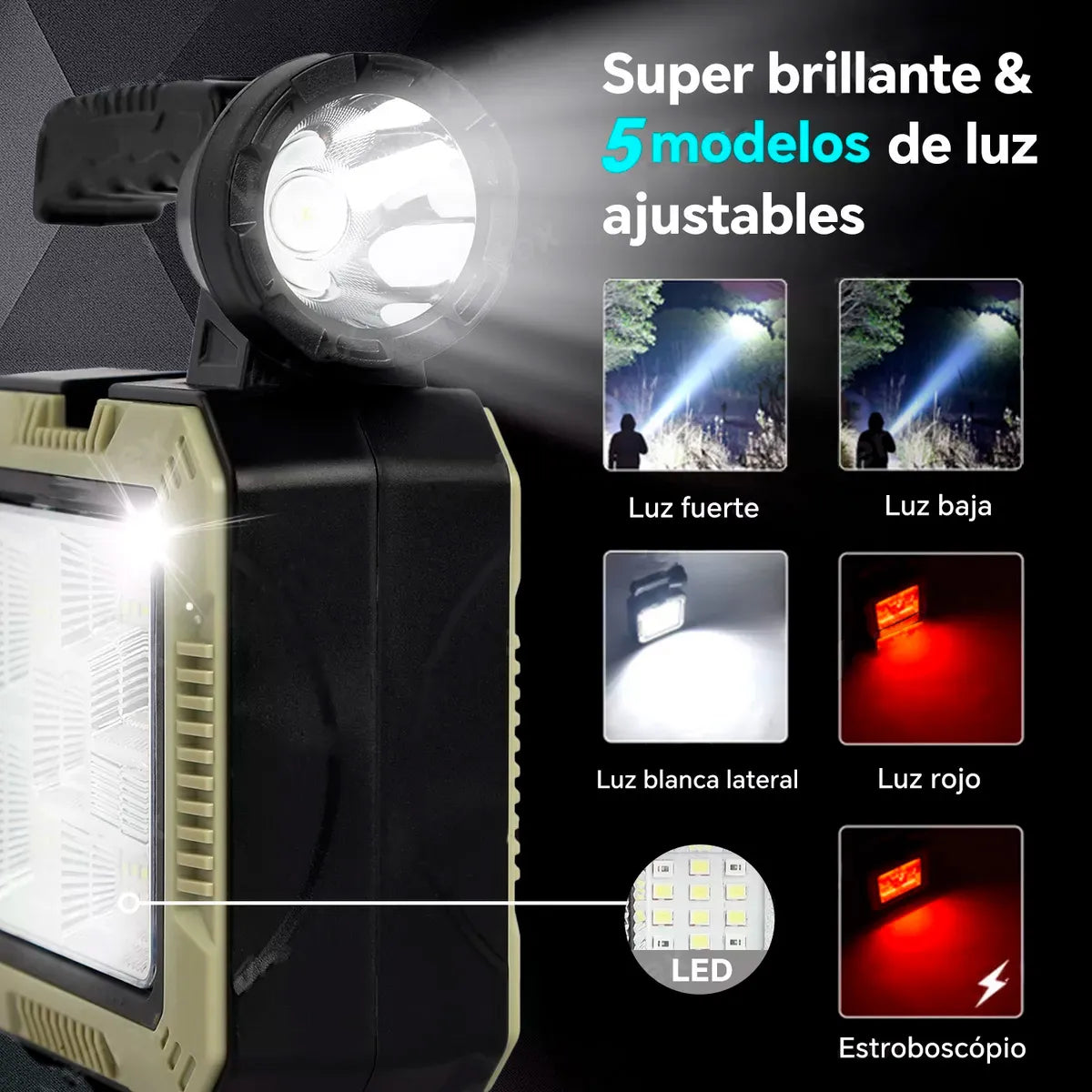 ECOPOWER | Siempre preparado: ilumina, carga y repara cuando lo necesites