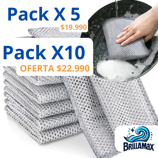 Paños de Aluminio BrillaMax / Pack 5 x $19.990 / Pack 10 x $22.990