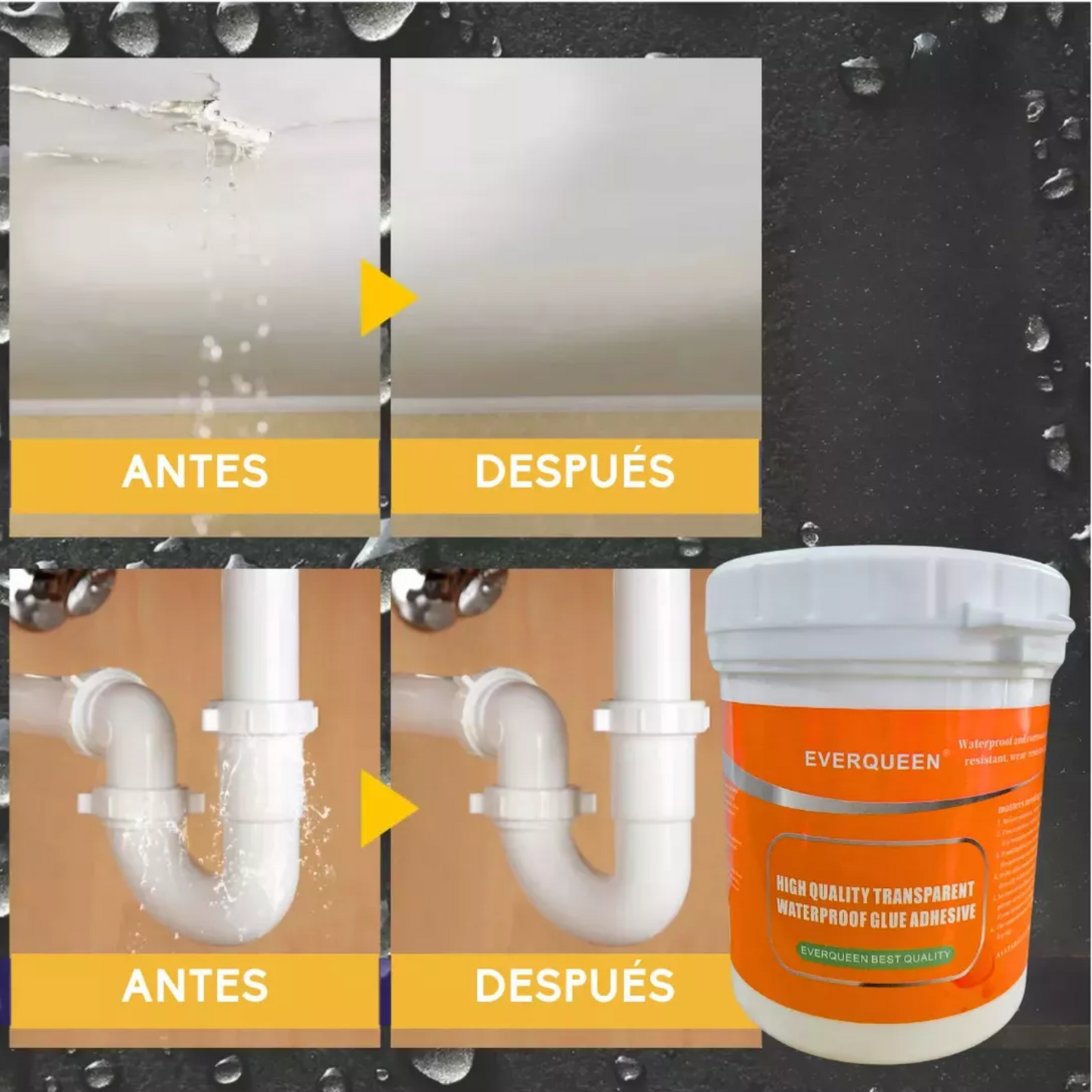 Sellador Impermeabilizante Pack 2 x 1 + Brocha de Regalo