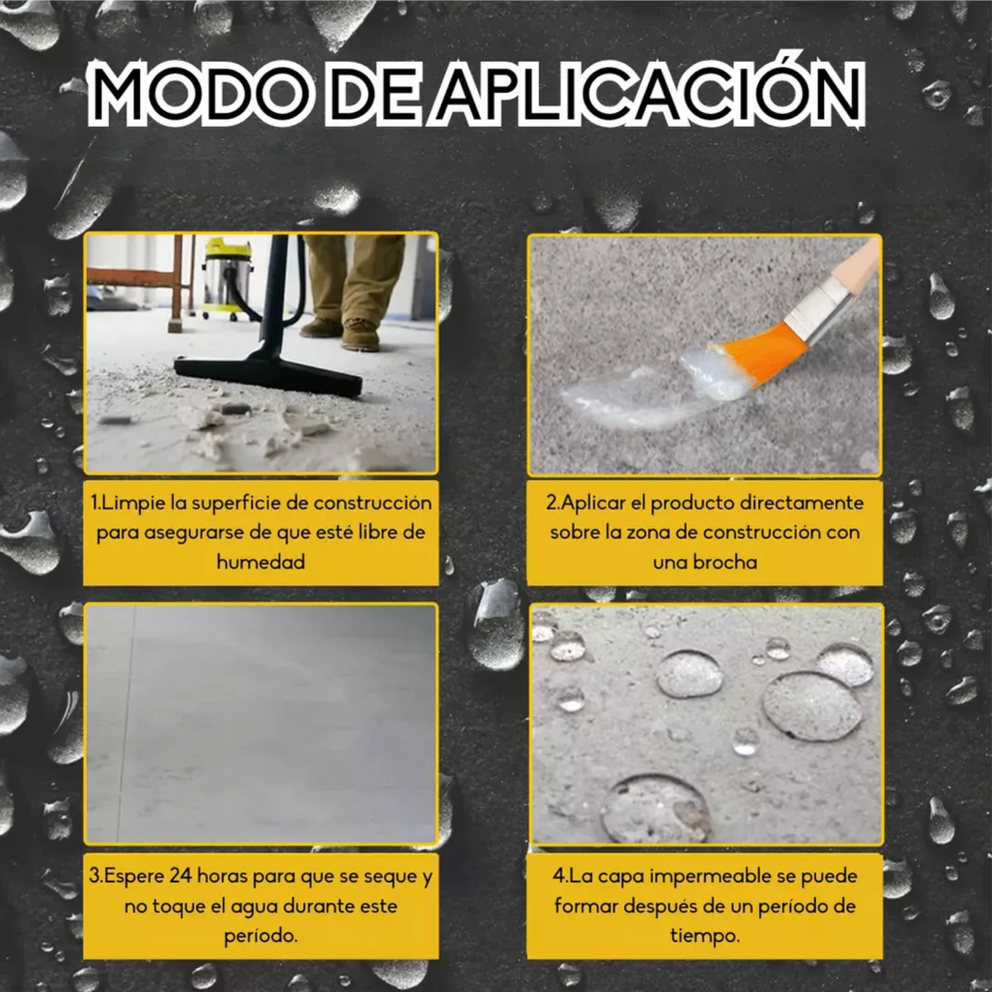 Sellador Impermeabilizante Pack 2 x 1 + Brocha de Regalo