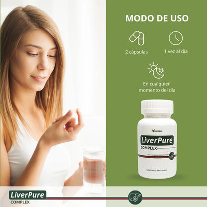 LIVER PURE® | Regula tu hígado graso y mejora tu vida