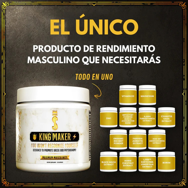 KING MAKER® | Potencia 13 en 1 para Hombres Reales