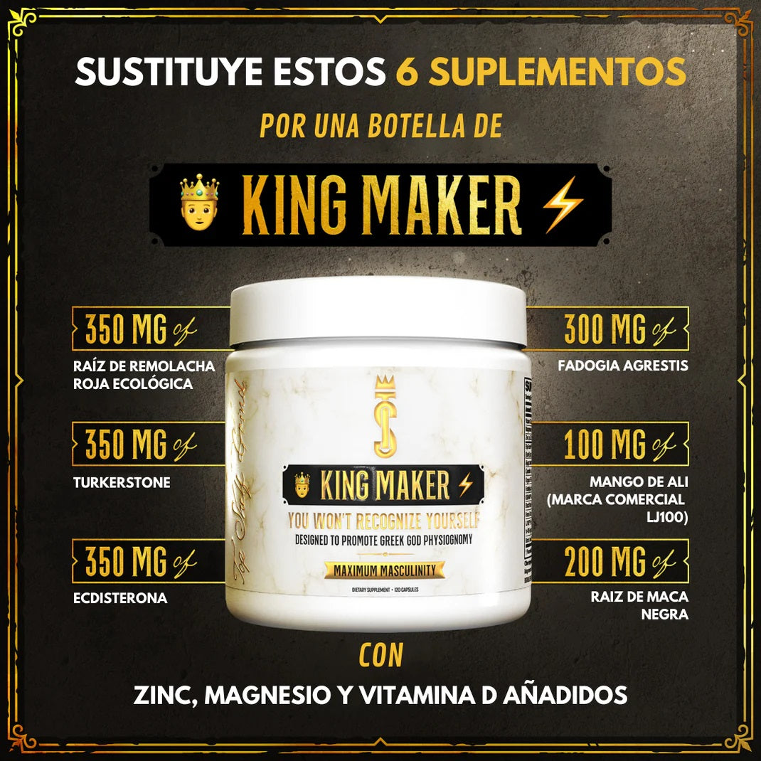 KING MAKER® | Potencia 13 en 1 para Hombres Reales