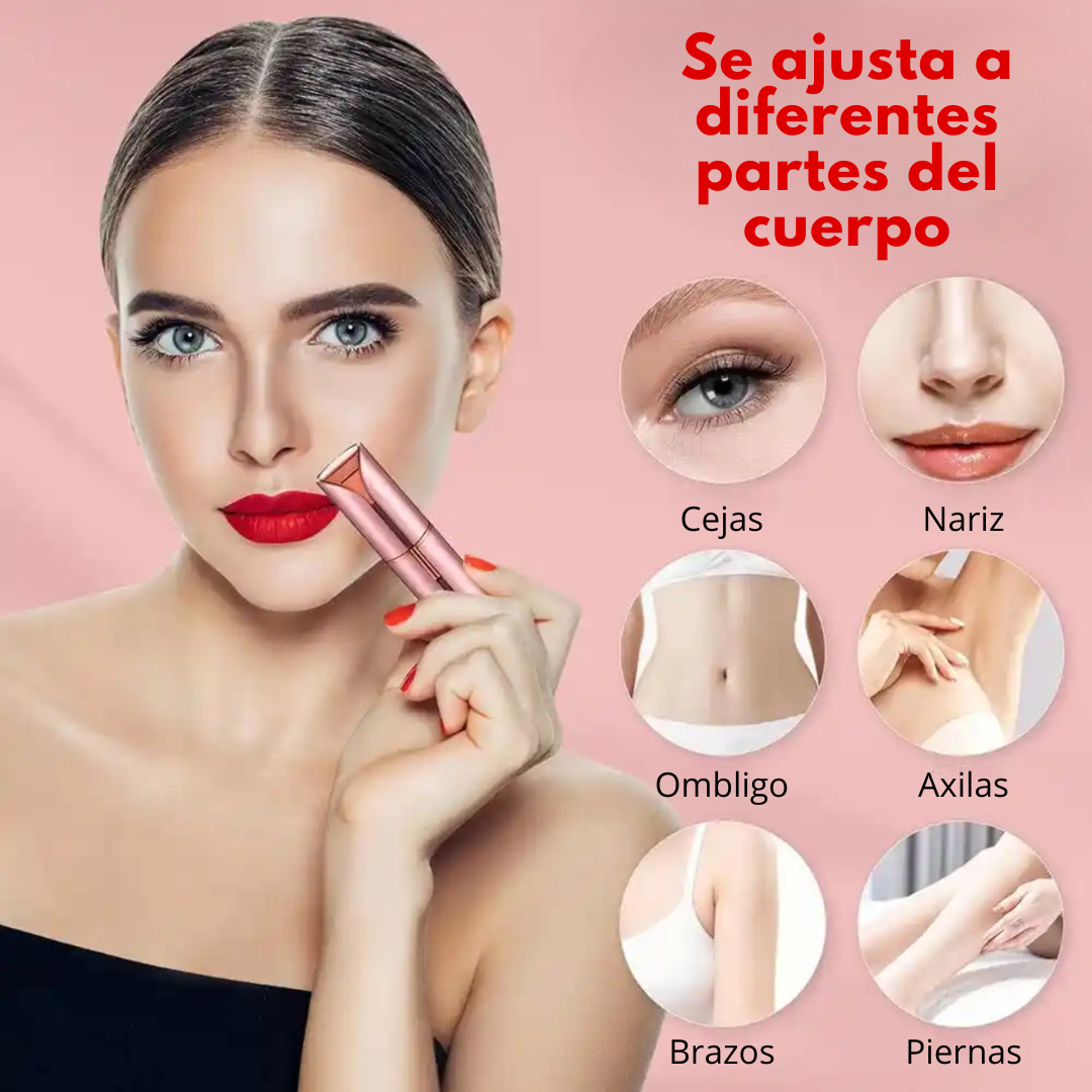 Kit Belleza Total Depiladora Portatil + Cepillo Alisador de Iones