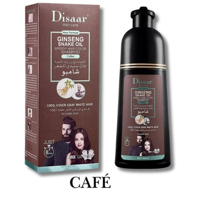 SHAMPOO ANTI CANAS DISAAR™ | Recupera el color y salud de tu pelo