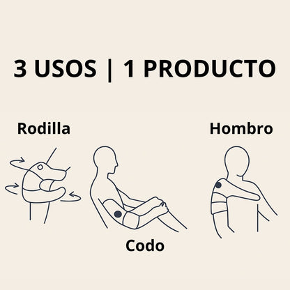 CALORFLEX | Alivio térmico al dolor de hombro, rodilla y/o codo