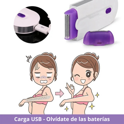 Depiladora Portatil de Precisión USB - EPISOFT
