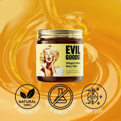 EVIL GOODS® | Bálsamo hidratante, anti arrugas, anti acné y calmante de la piel sensible