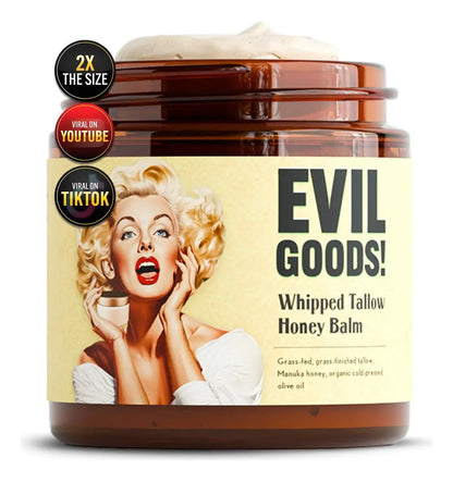 EVIL GOODS® | Bálsamo hidratante, anti arrugas, anti acné y calmante de la piel sensible