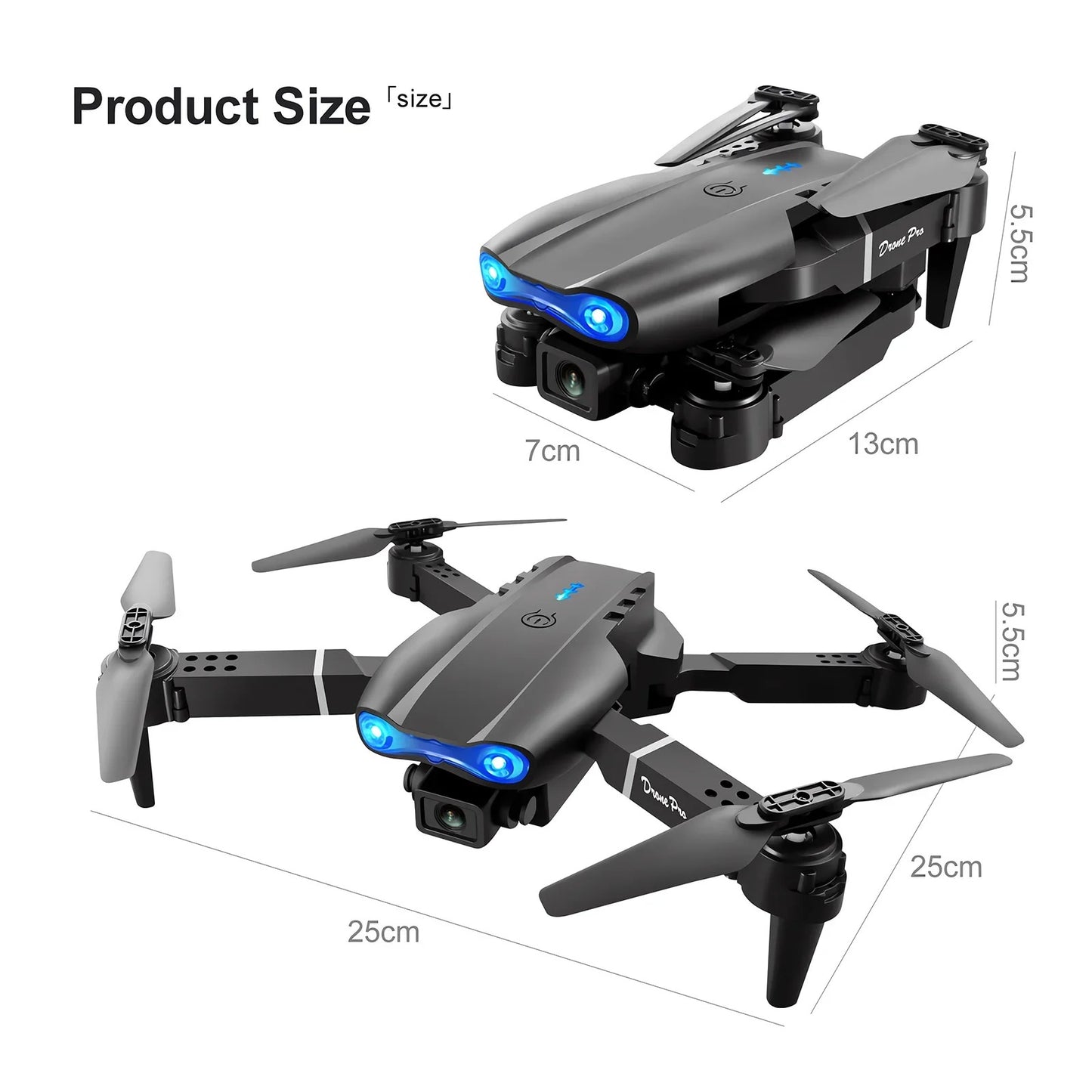 SkyVision Pro™ - Dron con camara Full HD