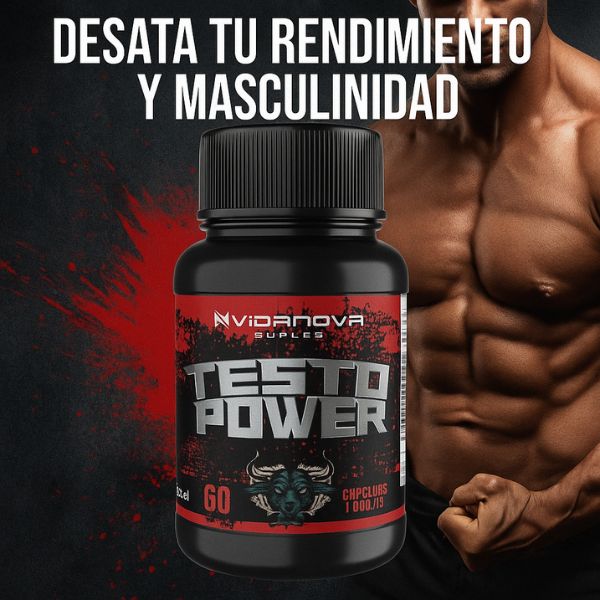 TESTO POWER® | Desata tu rendimiento y masculinidad