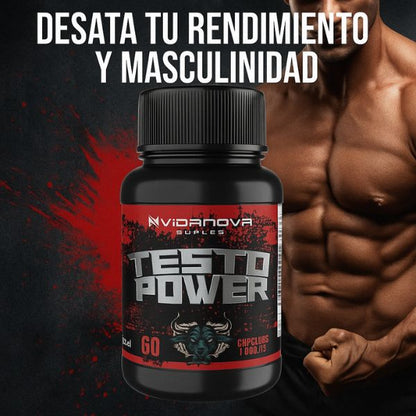 TESTO POWER® | Desata tu rendimiento y masculinidad