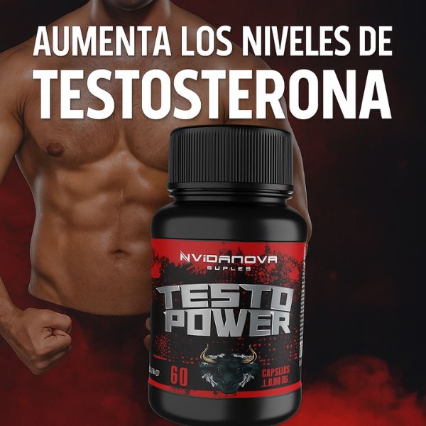 TESTO POWER® | Desata tu rendimiento y masculinidad