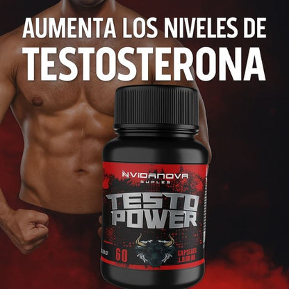 TESTO POWER® | Desata tu rendimiento y masculinidad